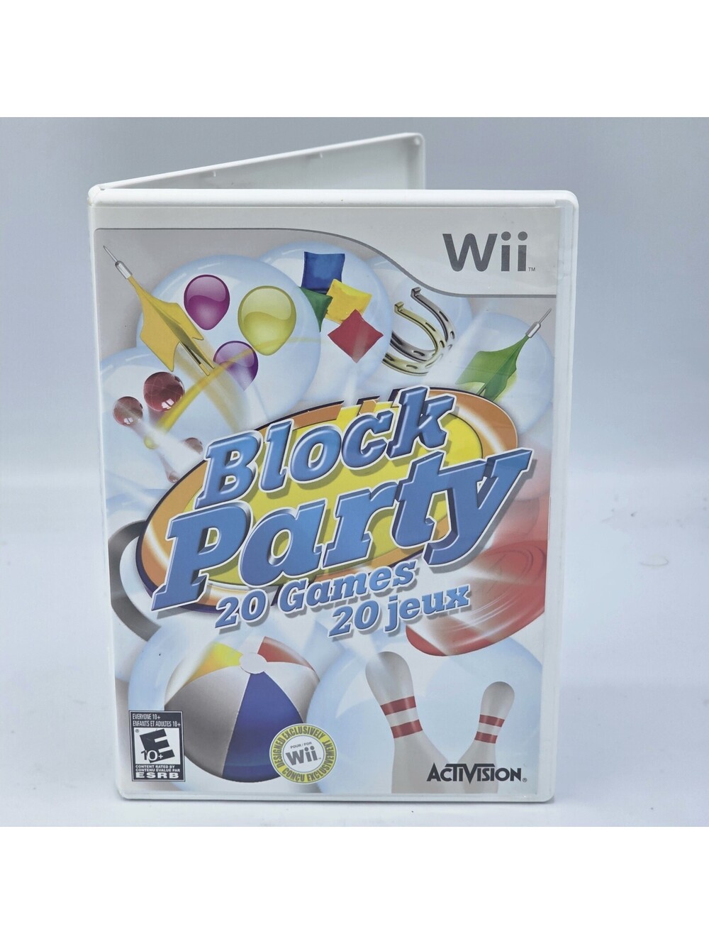 Block Party 20 Games Wii Used